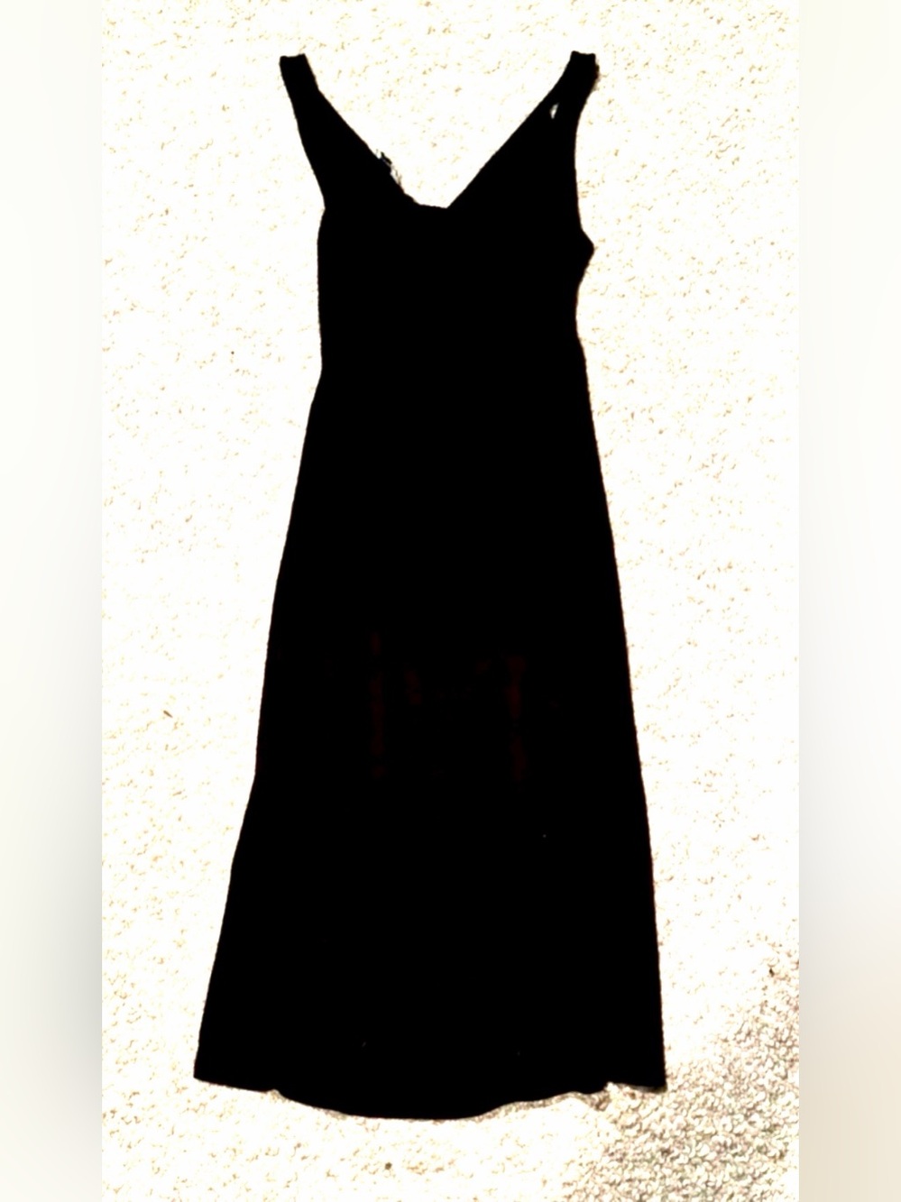 Gentle Fawn Black Maxi Dress Size Medium
